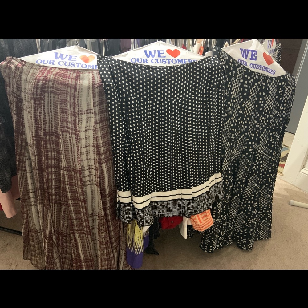 3 skirts for $40